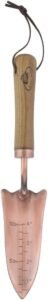 copper garden tool trowel